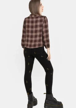 Adra Check Button Up Shirt
