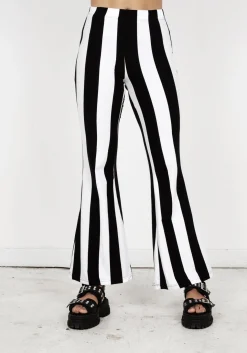 Afterlife Stripe Jersey Flares