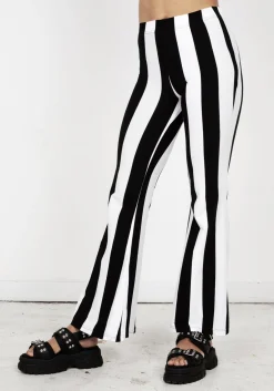 Afterlife Stripe Jersey Flares