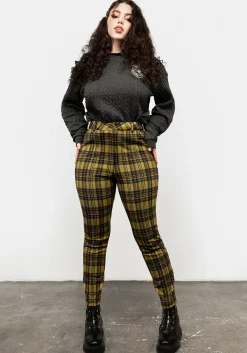 Albertine Skinny Check Trousers
