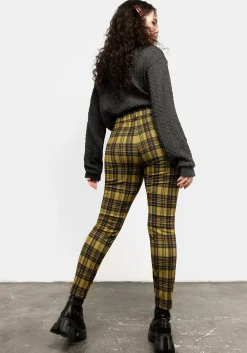 Albertine Skinny Check Trousers