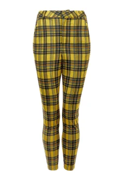 Albertine Skinny Check Trousers
