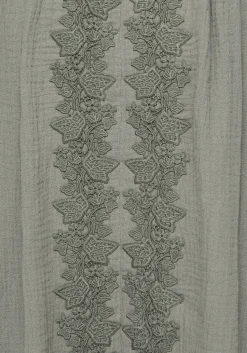 Alder Cotton Ivy Detail Midi Skirt