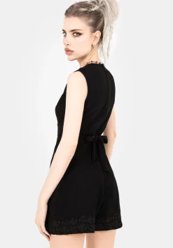 Alder Cotton Ivy Detail Playsuit