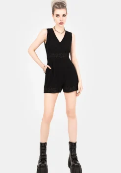 Alder Cotton Ivy Detail Playsuit