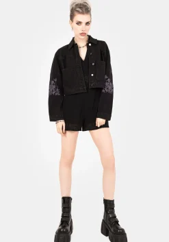 Alder Cotton Ivy Detail Playsuit