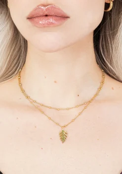 Alderwood Fern Double Layered Necklace