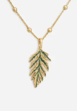 Alderwood Fern Double Layered Necklace