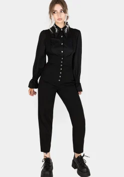 Alicia Tailored Suspender Jumpsuit