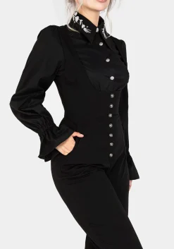 Alicia Tailored Suspender Jumpsuit