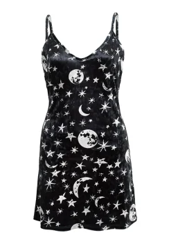 Allnighter Velvet Mini Slip Dress