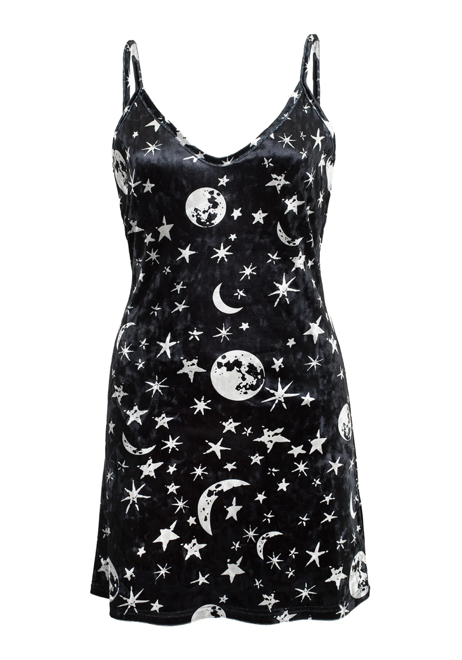 Allnighter Velvet Mini Slip Dress
