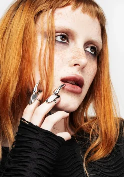 Alma Adjustable Nail Ring Set