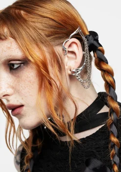Alma Chain Cuff Earring
