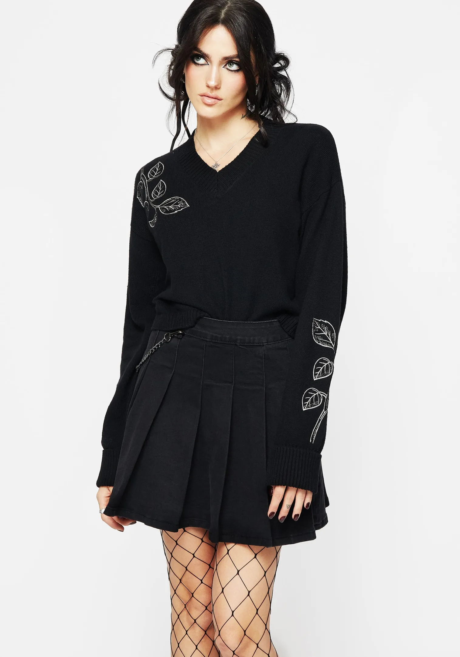 Amalthea Embroidered Sweater