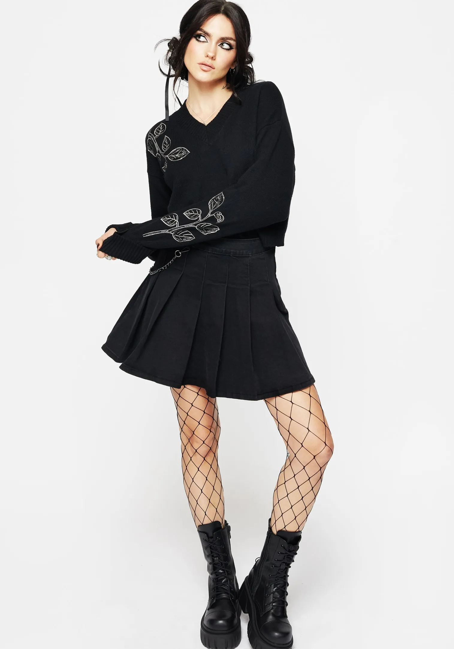 Amalthea Embroidered Sweater