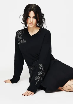 Amalthea Embroidered Sweater