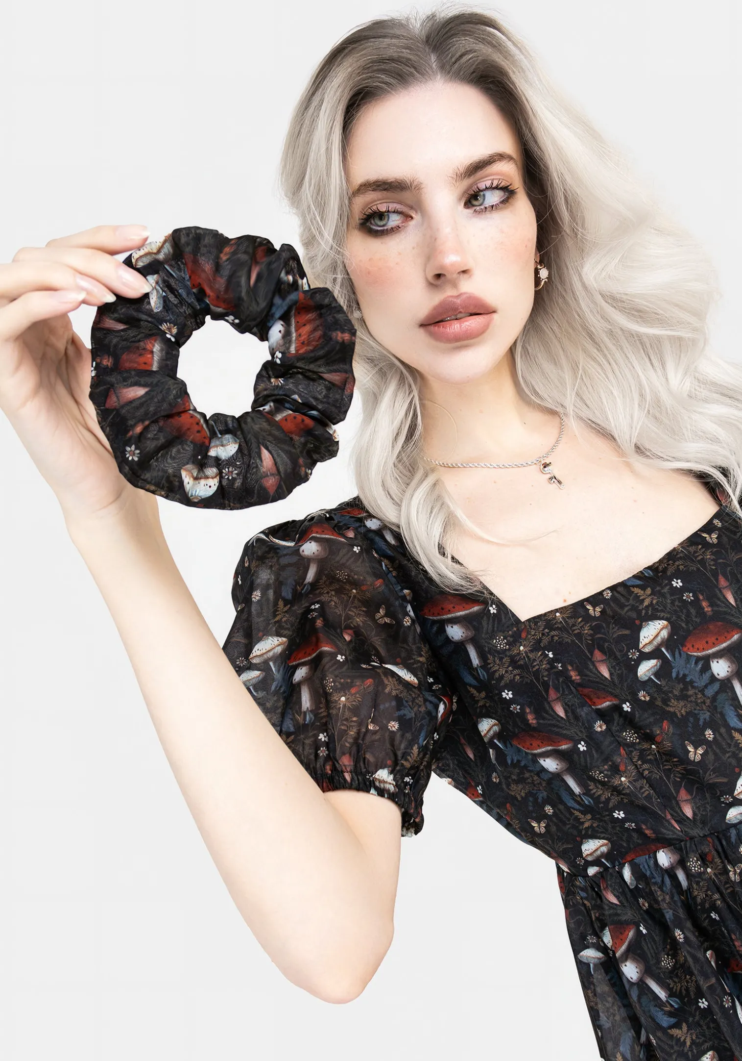 Amanita Organza Scrunchie