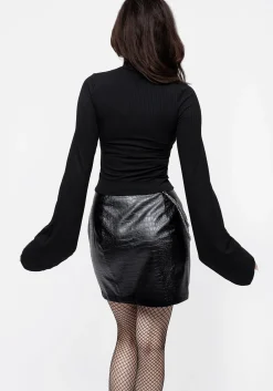 Amata Flared Sleeve Top