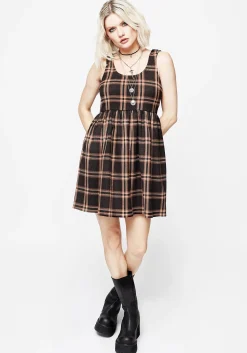 Ambrose Check Mini Dress