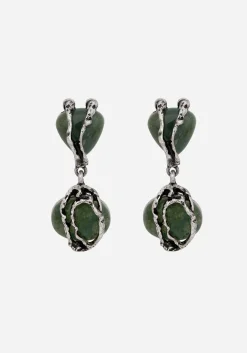 Ambrosia Moss Drop Earrings