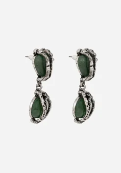 Ambrosia Moss Drop Earrings
