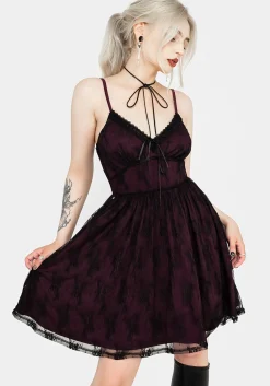 Anastasie Stretch Lace Mini Dress