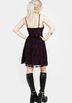 Anastasie Stretch Lace Mini Dress