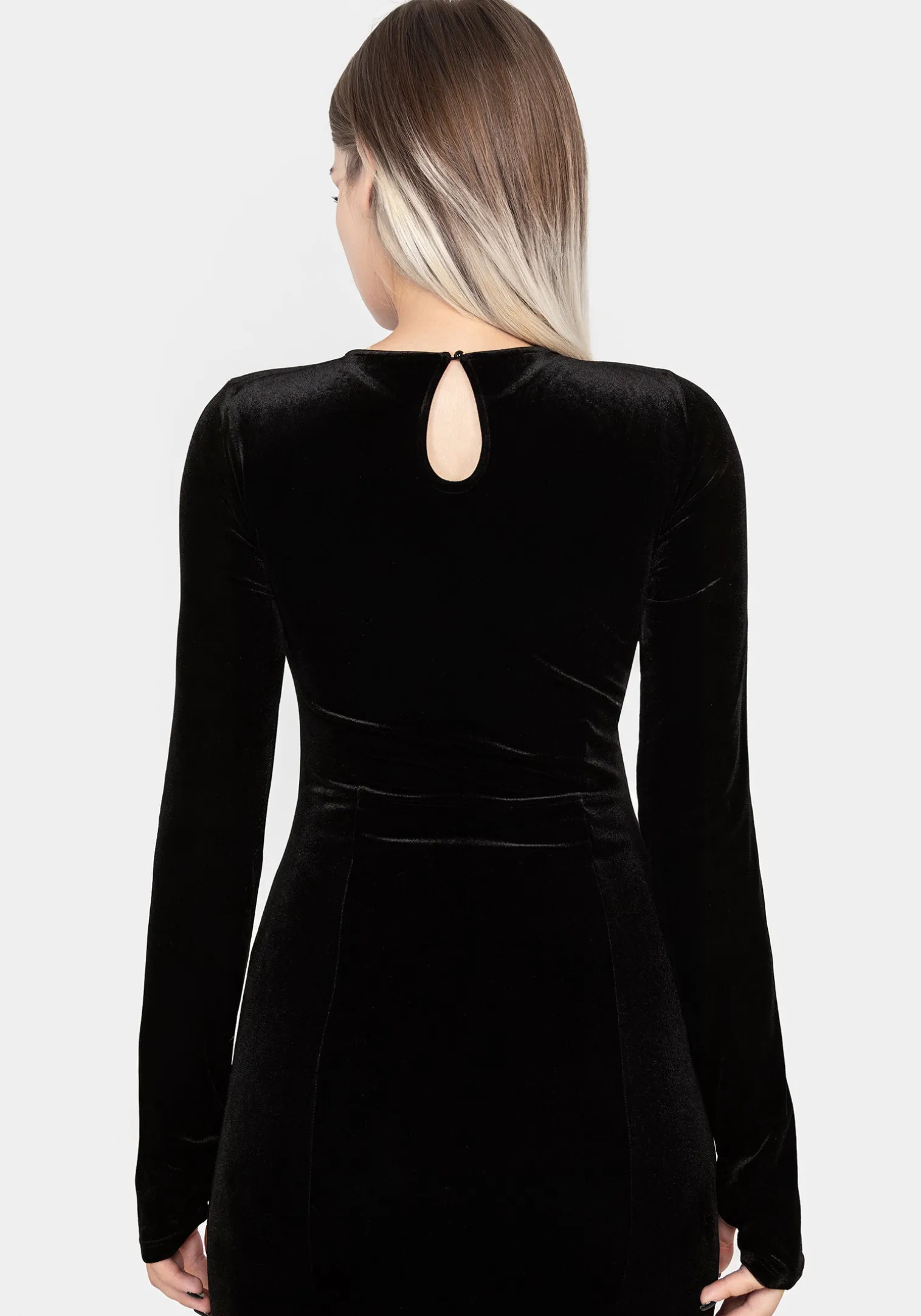 Antivenom Spider Cut Out Mesh Gown