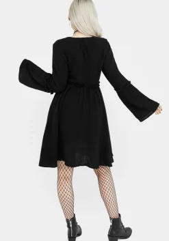 Aradia Embroidered Mini Dress