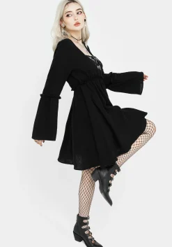 Aradia Embroidered Mini Dress