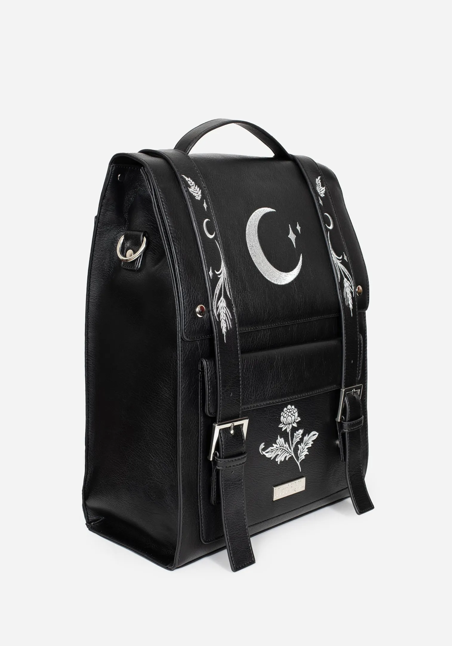 Aradia Embroidered Satchel Bag