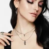 Arbor Coffin Pendant Necklace