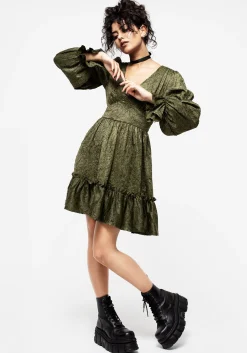 Arda Virago Sleeve Mini Dress