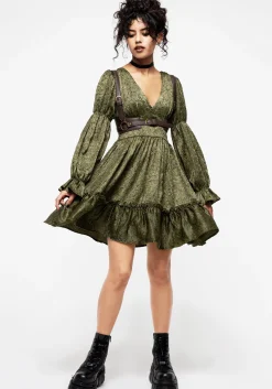 Arda Virago Sleeve Mini Dress