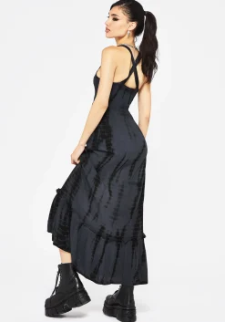 Aria Tie Dye Midaxi Dress