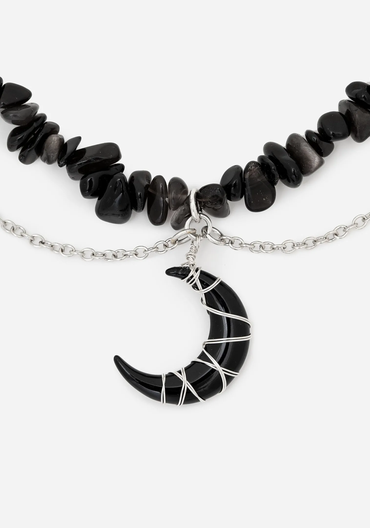 Asrai Moon Pendant Necklace