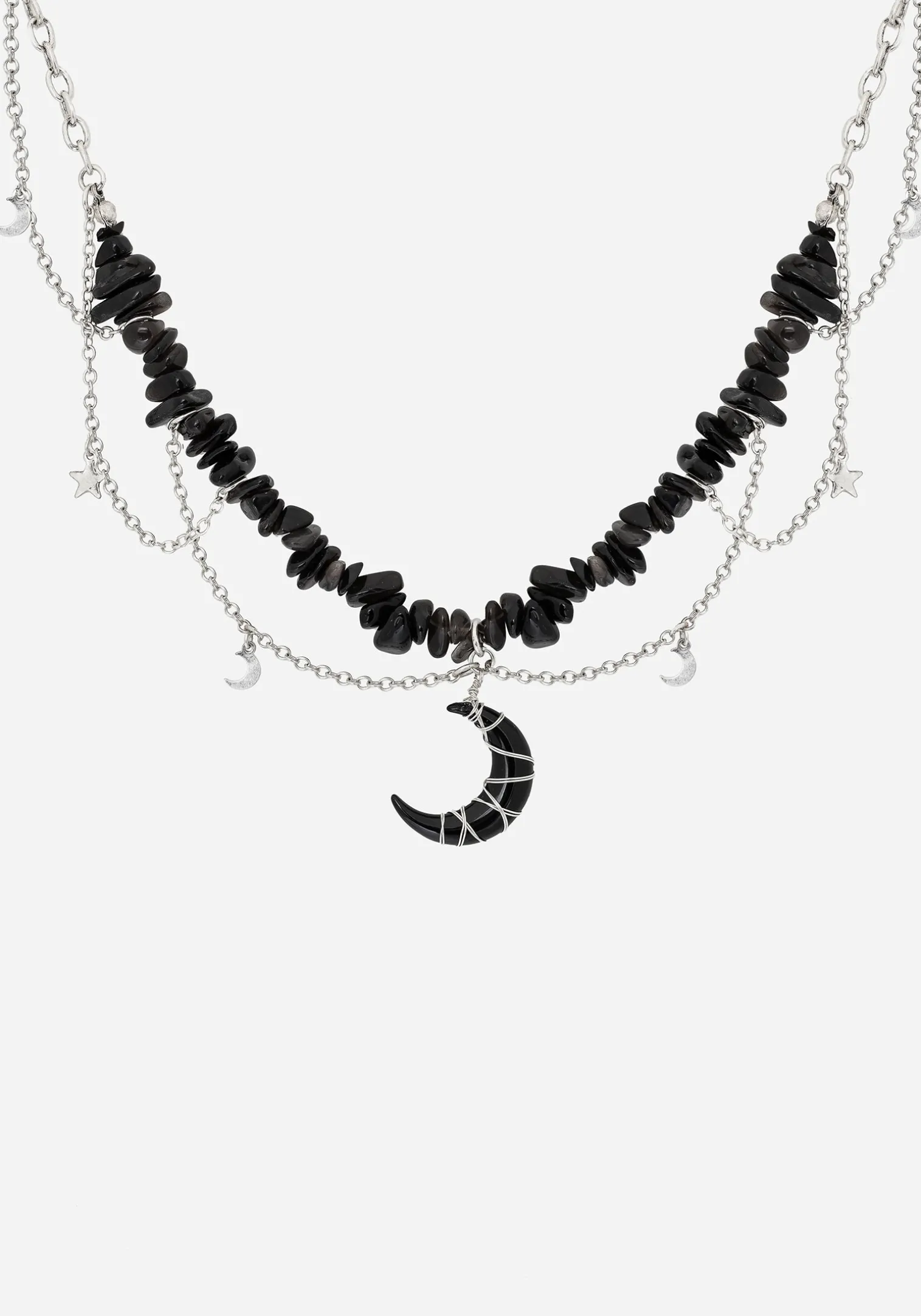 Asrai Moon Pendant Necklace
