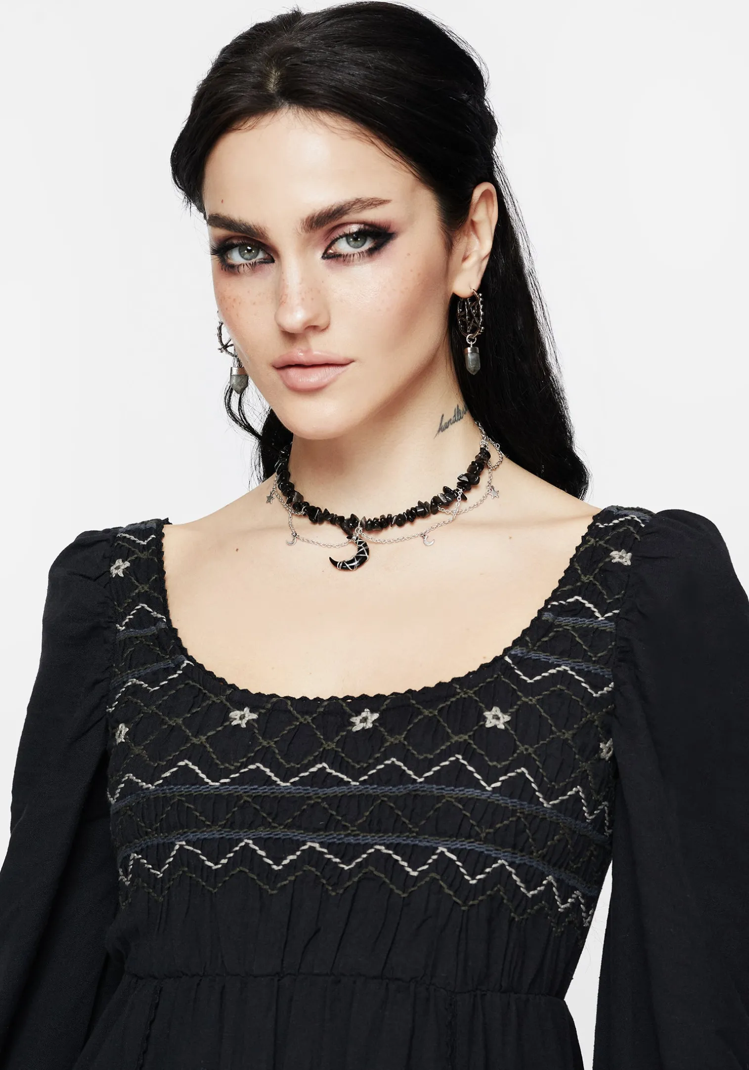 Asrai Moon Pendant Necklace