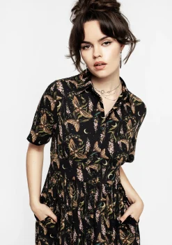 Atropos Midi Shirt Dress