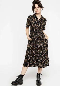 Atropos Midi Shirt Dress