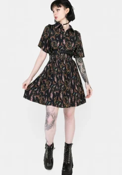 Atropos Mini Shirt Dress