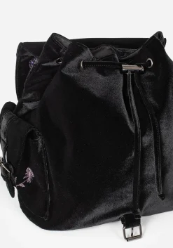 Atropos Moth Embroidered Satchel Backpack