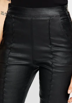 Bane Leather Flare Pant
