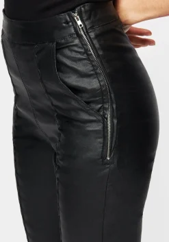 Bane Leather Flare Pant