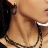 Barbed Hoop Earrings