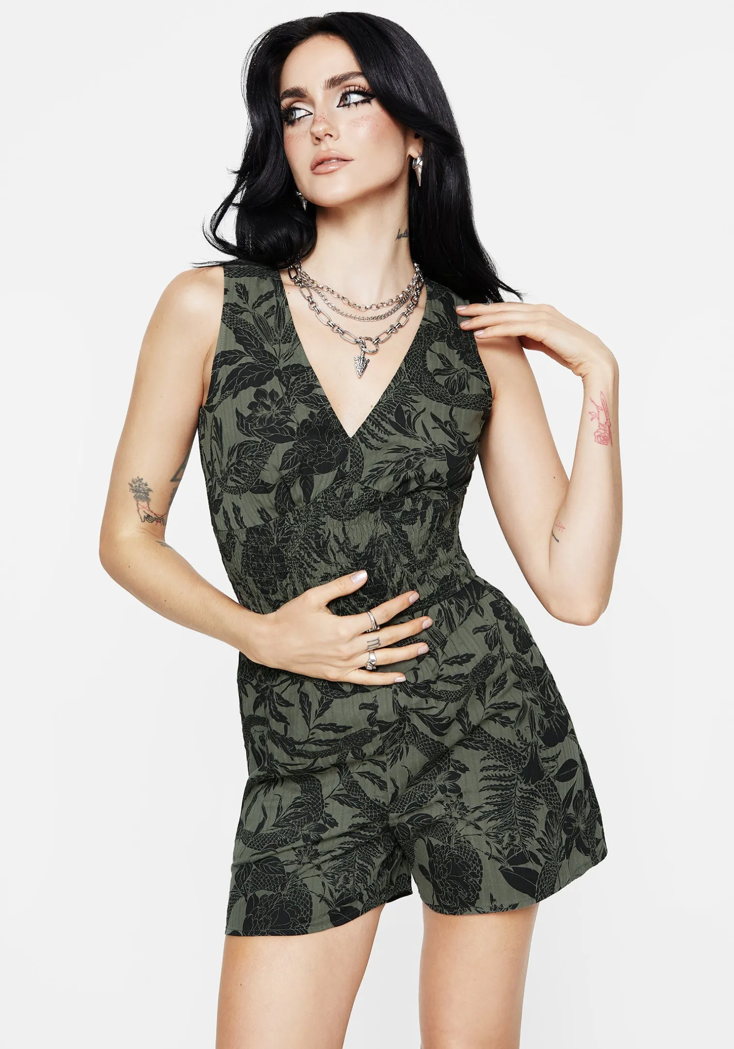 Bashe Cotton Tank - Green
