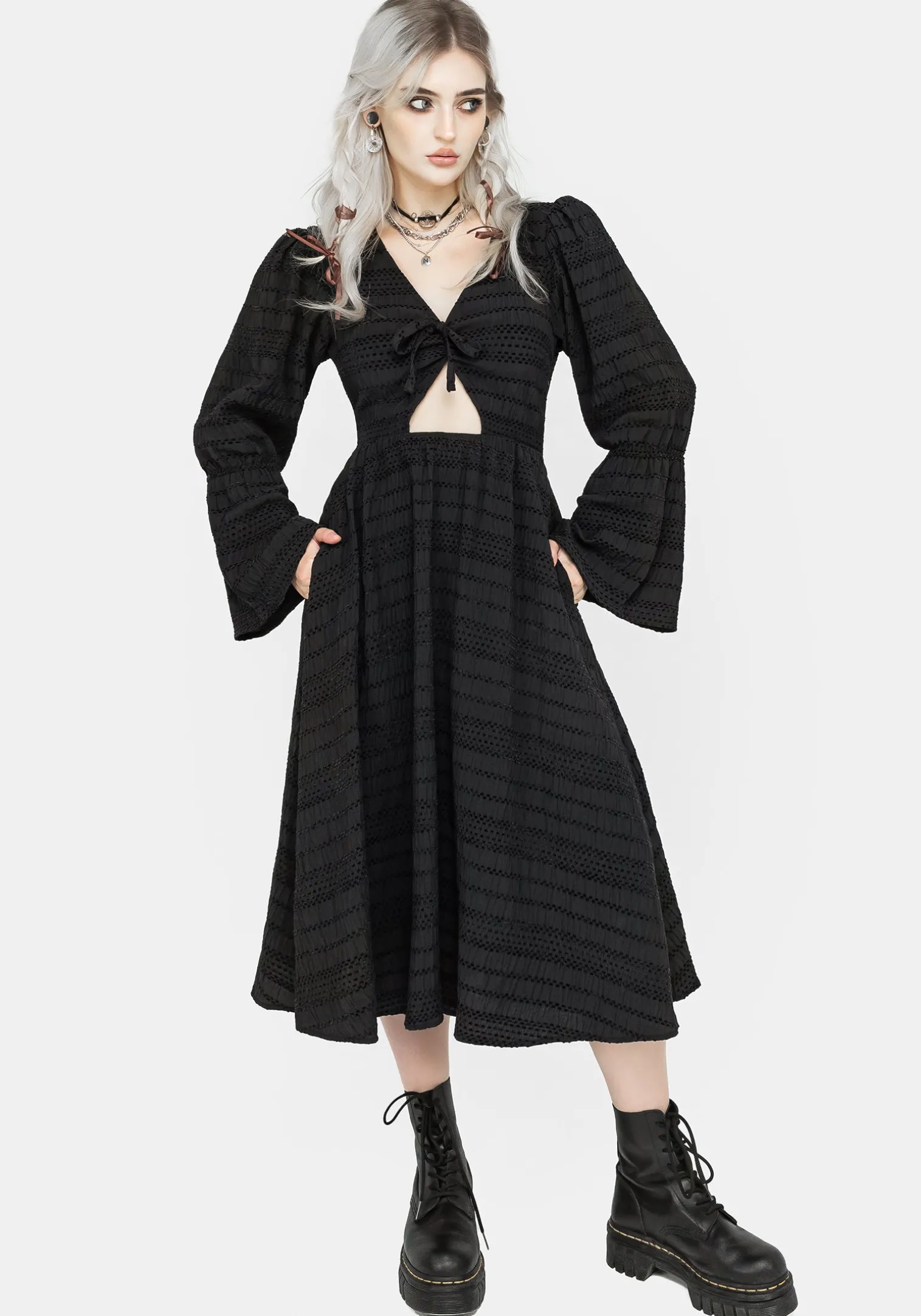 Bathsheba Cutout Midi Dress