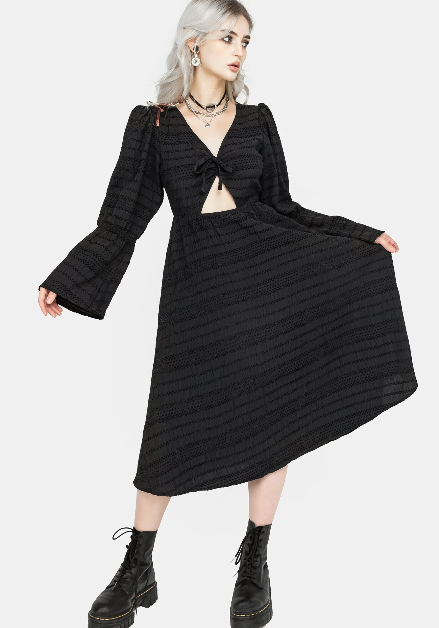 Bathsheba Cutout Midi Dress