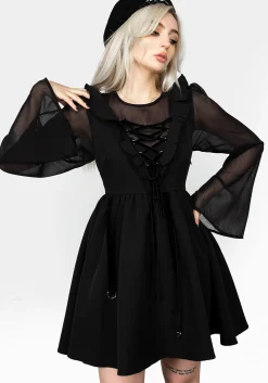 Baudelaire Lace Up Dress